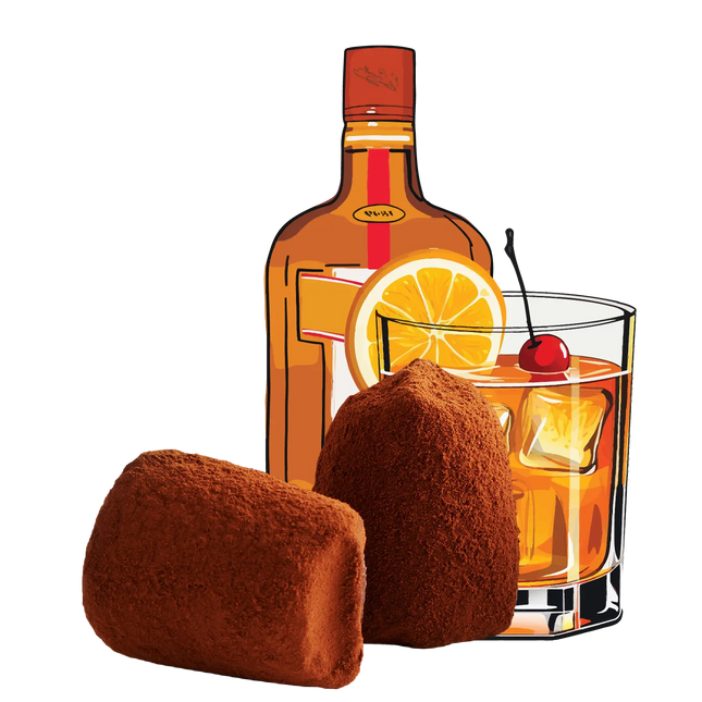 Cointreau Chocolate Truffles - bulk - €8.95 - eco-winkel.nl