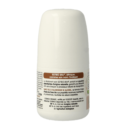 So Bio Etic Deoroller women coco bio 50 Milliliter - €6.46 - eco-winkel.nl